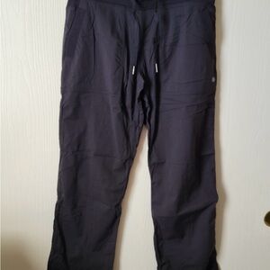 Size 10 Lululemon black drawstring pants